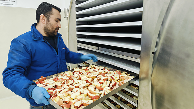 freeze dryer for food processing