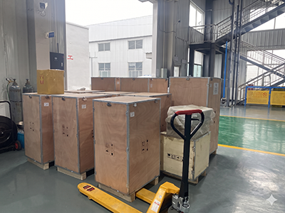 freeze dryer packing before shipment