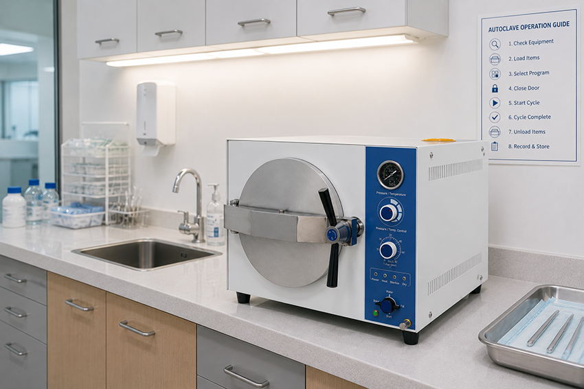 clinic using medical autoclave