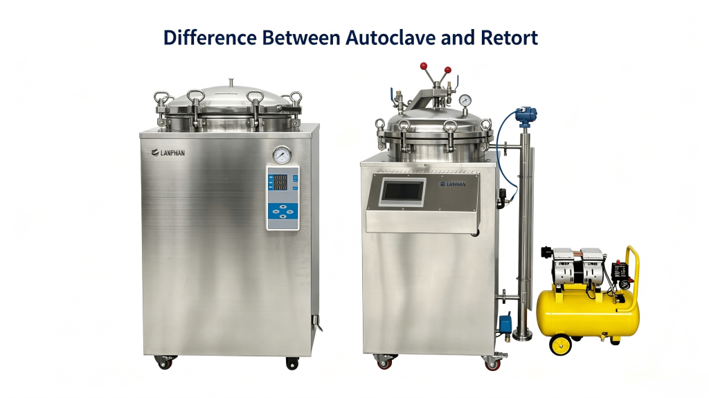 Difference Between Autoclave and Retort
